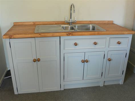 freestanding kitchen units with sink